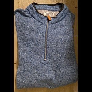 Quarter-Zip Fleece Pullover Atlantic National logo